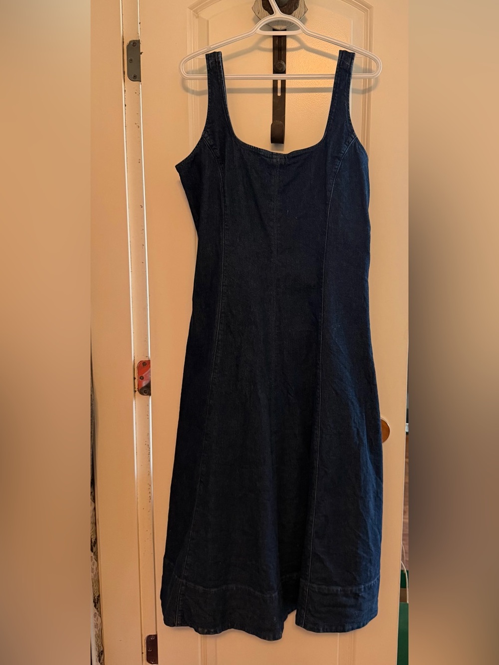 Gap Classic Dark Blue Denim Tank Dress - Women's